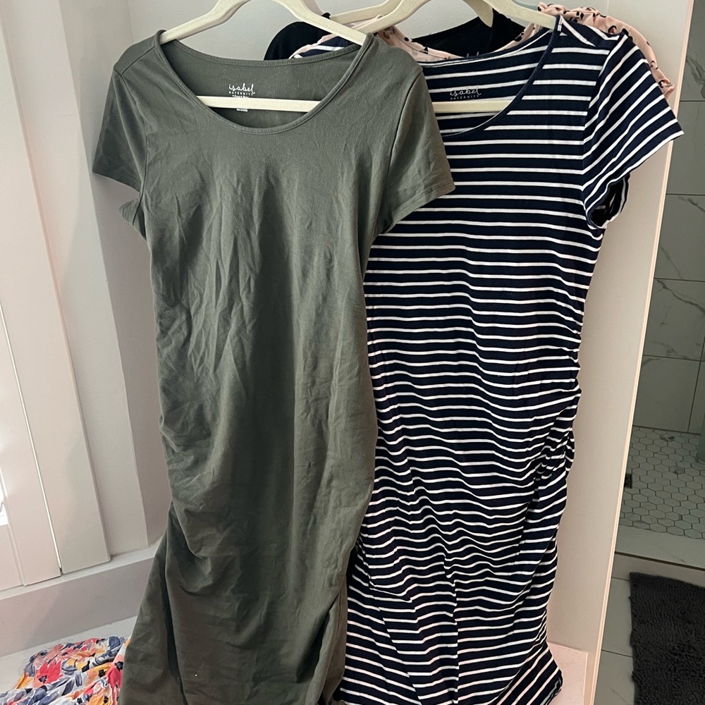 5 x Isabel maternity dresses